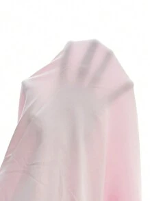 SHEIN MOOSTA Long Sleeve Solid Color T-Shirt And Flared Pants 2pcs/Set - Pink - View 7