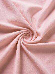 Tween Girl Ruffle Hem Layered Casual Long Leggings, Princess Style - Pink - View 5