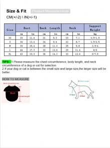 PETSIN Tie-Dye Rainbow Pet Warm Stretch T-shirt