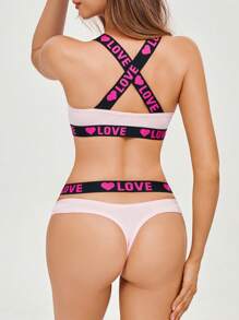 4pcs/Set Women Non-Wired Bra Sets