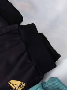 Juego de 6 piezas de ropa deportiva casual para niños pequeños con estampados de oso, dinosaurio y excavadora de dibujos animados, que incluye sudadera y pantalones, adecuado para uso diario, escuela, viajes, deportes, primavera y otoño