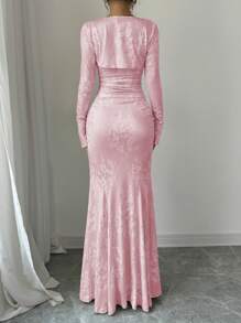 Selianne 女款蕾丝双层款式（随机剪裁） - 粉色 - 查看 2