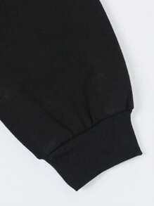 INAWLY Set de 2 piezas de mujer con sudadera de cuello redondo y manga larga informal talla grande pantalones con cintura con cordón, para otoño