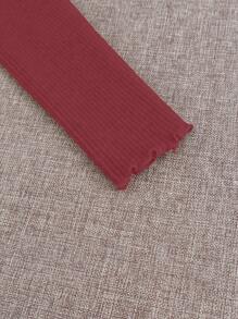 SHEIN Unity Turtleneck Sla Trim Pullover Top, Herfst/Winter Nieuwe Dikke Thermische Gevoerde, Vormvaste Lange Mouw