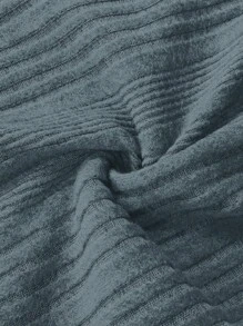 Slaydiva Casual & Homewear Plus Size Women Pumpkin Color Kangaroo Pocket Contrast String Hooded Sweatshirt Dress, Autumn/Winter