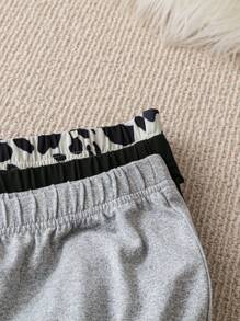 SHEIN LUNE 大码女式修身优雅喇叭裤，适合日常穿着，秋冬季