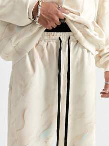 Manfinity VCAY Men's Loose Knit Long Sleeve Sweatshirt Set
