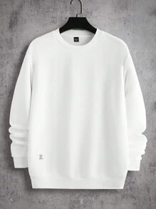 Manfinity VCAY 3pcs Men's Loose Letter Patched Detail Pullover - Multicolor - View 9