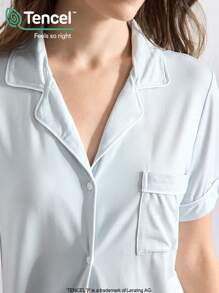Ocili Ocili Leisure Women Short Sleeve Pajamas Set