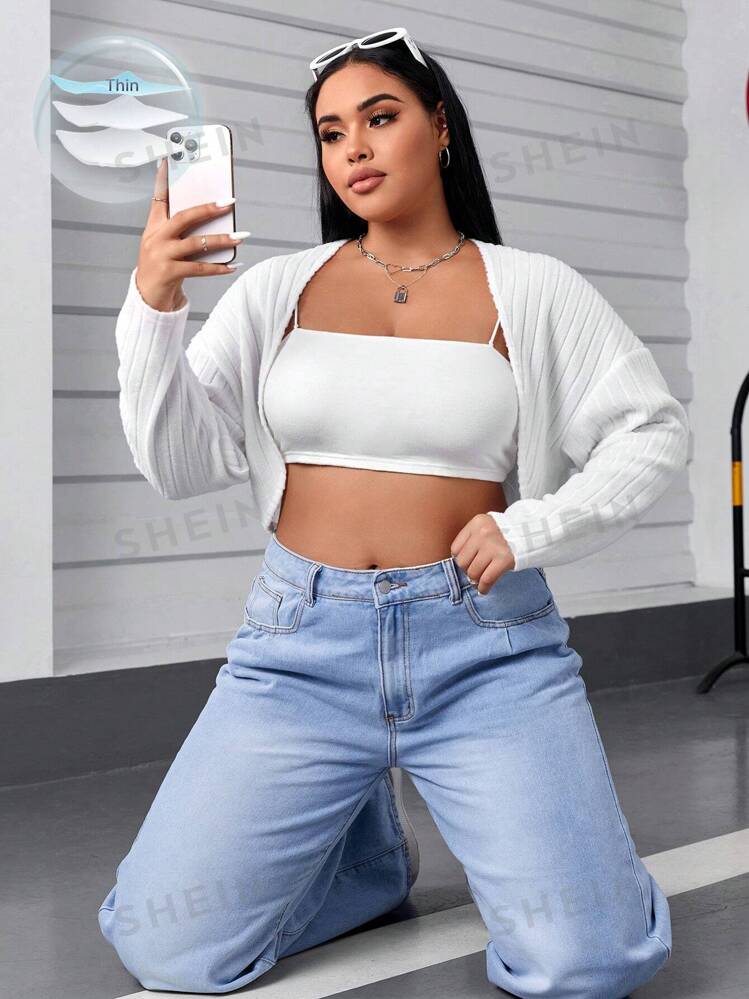 Shein cropped jacket deals