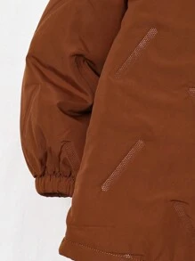 SHEIN Leap Crew 3 件套年轻男孩女孩可爱脸部印花可调节肩带背包、运动衫和裤子休闲装，适合外出、街头装、派对、居家、返校、生日、婴儿洗礼、节日派对、秋冬 - 彩色 - 查看 6