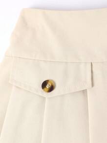 Girls Vintage A-Line Mini Skirt, Autumn/Winter