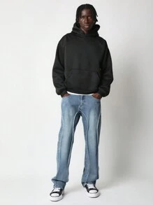 SUMWON Seaming Flare Fit Jean - Blue - View 3