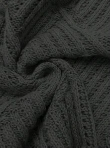 Calvaya Robe-pull ample pour femme, col rond, épaules dénudées, manches longues, unie, décontractée, automne/hiver
