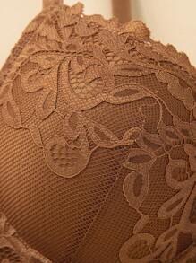 3pcs/Set Lace Bra With Underwire For Women Lingerie - Multicolor - View 4