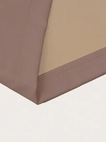 SHEIN Clasi Women Solid Color Ruched Midi Pencil Skirt Maxi - Camel - View 5