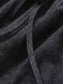 FRIFUL Women's Casual Loose Bowknot Shirt, Autumn Turtleneck Women Long Sleeve - Grey - View 3