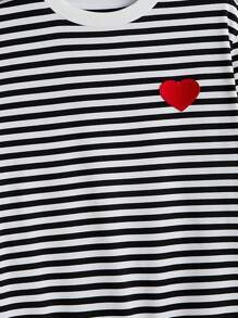 Manfinity VCAY 2 件套罗纹条纹圆领落肩休闲运动服套装，适合秋季