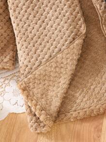 SHEIN 2 件套年轻女孩纯色长袖上衣和连衣裙休闲装 - 彩色 - 查看 6