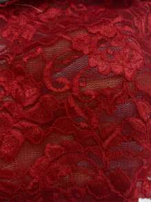 Chiquease Blusa de manga larga con encaje, escote profundo en V, estilo sexy ajustado, estilo europeo americano, para fiesta de Navidad