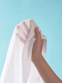 SHEIN LUNE تيشيرت كاجوال بكم طويل مطبوع عليه رسمة امرأة بخط رفيع ، مناسب كطبقة أساسية للخريف والشتاء