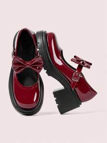 CUCCOO DOLLMOD Women's Fashion Glossy Thick Sole Loafers For Daily Wear For And Vibe And Spring Shoes Spring Break Easter