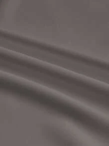 Manfinity RebelGame Men Cartoon Smiling Face Print Crew Neck Knit Casual Long Sleeve Sweatshirt, Autumn - Grey - View 6