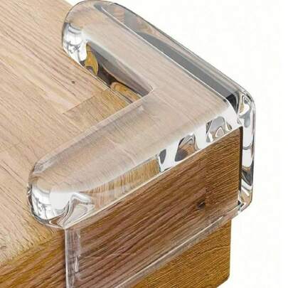 4/8/12/16 ชิ้น อุปกรณ์ป้องกันมุมกันกระแทกใสสำหรับงานหนักสำหรับมุมแหลมและขอบโต๊ะ กันชนกันกระแทกแบบมีกาวในตัว ป้องกันการหกล้มสำหรับผู้สูงอายุ การป้องกันบ้านแบบโปร่งใสสำหรับโต๊ะกระจก ตู้ เตาผิง ชุดอุปกรณ์สำหรับเด็กและของใช้ในครัวเรือนที่จำเป็น (ติดตั้งง่าย ไม่ทิ้งคราบ)