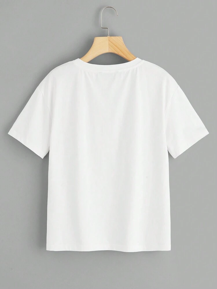 Paris Graphic Short Sleeve Tee,Casual