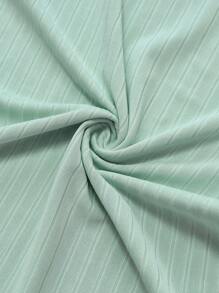 Chiquease Women 2pcs/Set Textured Long Loose Wide Leg Pants, Casual Solid Color Fall Cloth For Women - Multicolor - View 4