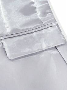 Manfinity AFTRDRK 男士金属泼墨印花领长袖夹克和裤子套装，正式派对/场合西装