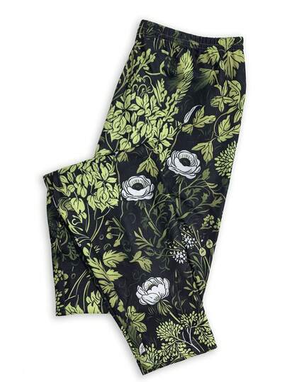 Women's Geometric Print Skinny Leggings, Sexy Fitted Knit Fabric, High Waist Full Length Tights, Suitable For All Seasons Casual Spring