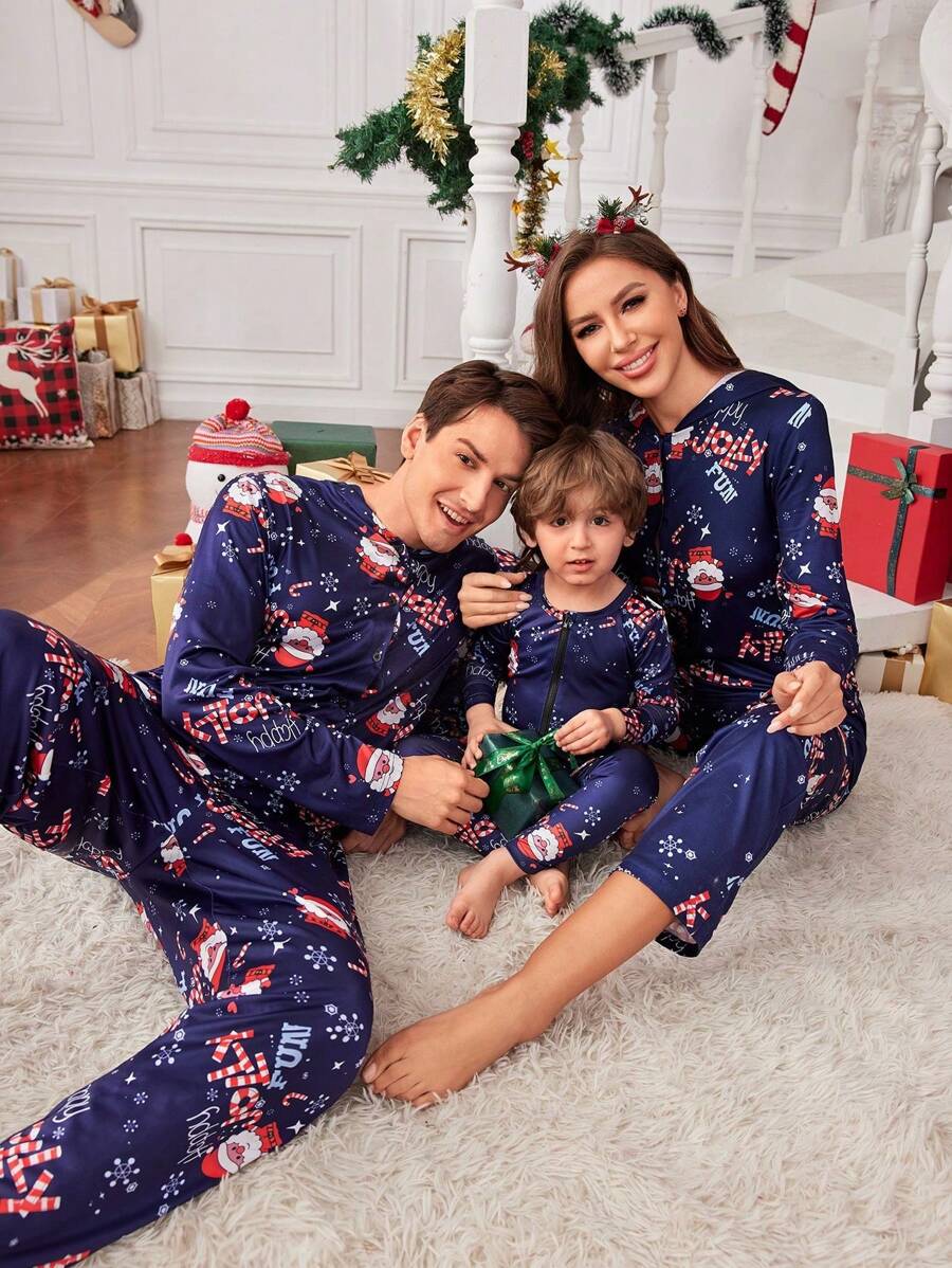 New In Mac Ilusion Boys Christmas Check Jam Pant Set main image 0