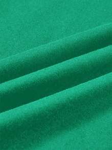 Manfinity Homme Áo thun cặp đôi in hình ông già Noel Giáng sinh thời trang thường ngày cho nam, Áo thun cổ tròn màu xanh lá cây ôm vừa vặn, Thích hợp làm quà tặng - màu xanh lá - Xem 5