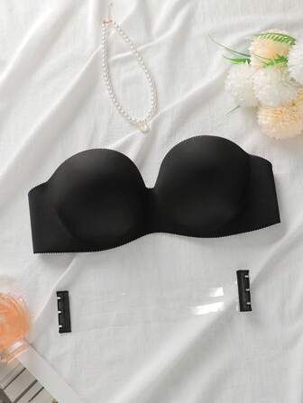 素色鋼圈胸罩帶可拆卸內衣肩帶