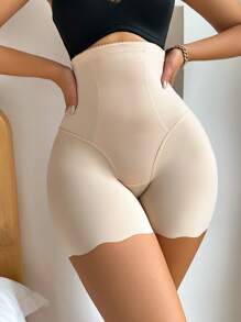 女士實色高腰造型褲底褲