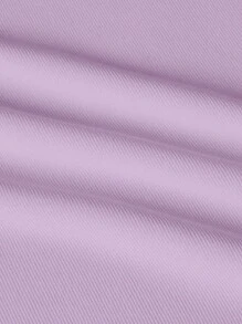 Manfinity VCAY 针织纯色系带休闲长袖 T 恤