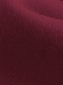 INAWLY 2 件套女士休闲拉链蝙蝠袖夹克和阔腿裤套装，秋季 - 酒紅色 - 查看 5