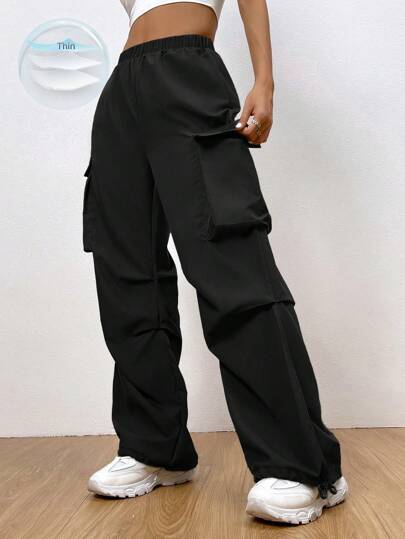 【入手困難】C.E シーイー サイドポケット リブパンツ カーゴパンツ XL 黒 カーゴパンツ メンズ ジョガーパンツ リブ バックル ベルト