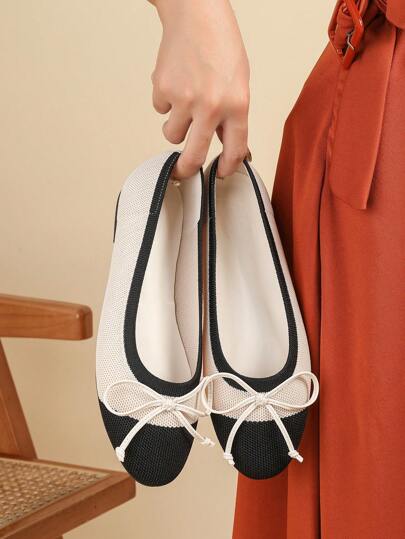 CUCCOO BASICS Round Toe Comfortable Minimalist Versatile Women Flat Shoes For Christmas And New Year Holiday Vibe Fall And Winter Valentines