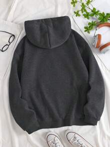 INAWLY Sweat-shirt à capuche ample casual à manches longues avec cordon de serrage pour femme, automne/hiver, hauts à manches longues