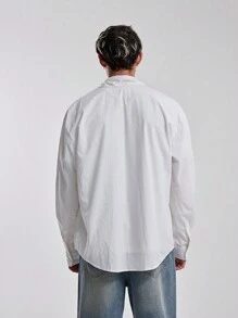 Musero Men Button Up Graphic Shirt