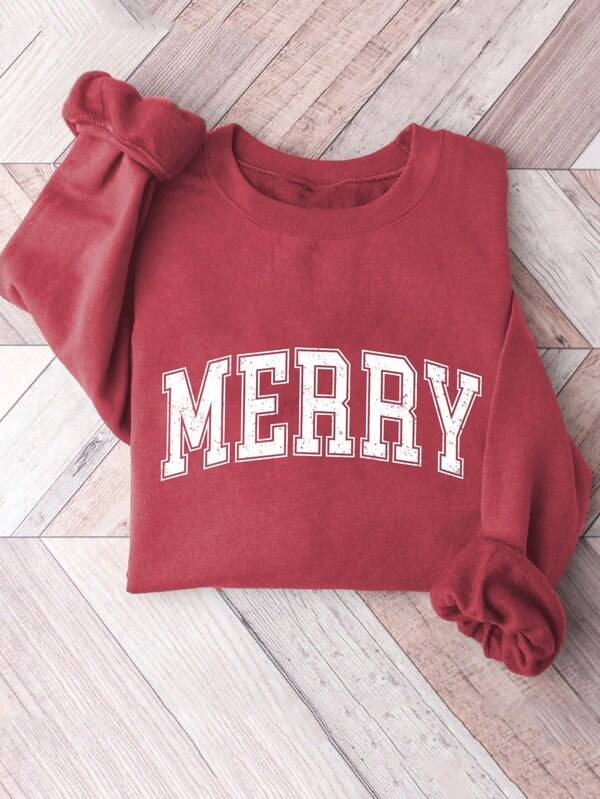 INAWLY Christmas Sweatshirt, Christmas Shirt, Cute Winter Sweater, Women's Christmas Shirt, Christmas Crew Neck Sweatshirt, Holiday Sweater Graduation,Back To School Outfits,Graduation,Teacher Outfits For Women,Back To School