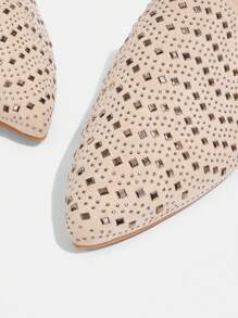 CUCCOO TILAWA Fashion Versatile Casual Minimalist Mule Flat Shoes Spring Shoes Spring Break Easter