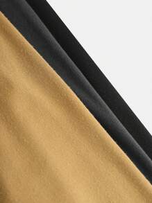 Girlism 3 件套青少年女孩不对称褶皱优雅露肩长袖多色 T 恤