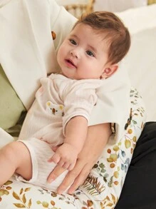 Cozy Pixies 1 pieza Almohada de maternidad y lactancia suave y cómoda con estampado de lactancia, que ayuda a dormir y protege la leche materna
