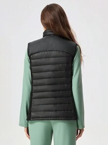 TaskEZ Nursing Scrub Uniform Jacket With Angled Pockets, Stand Collar