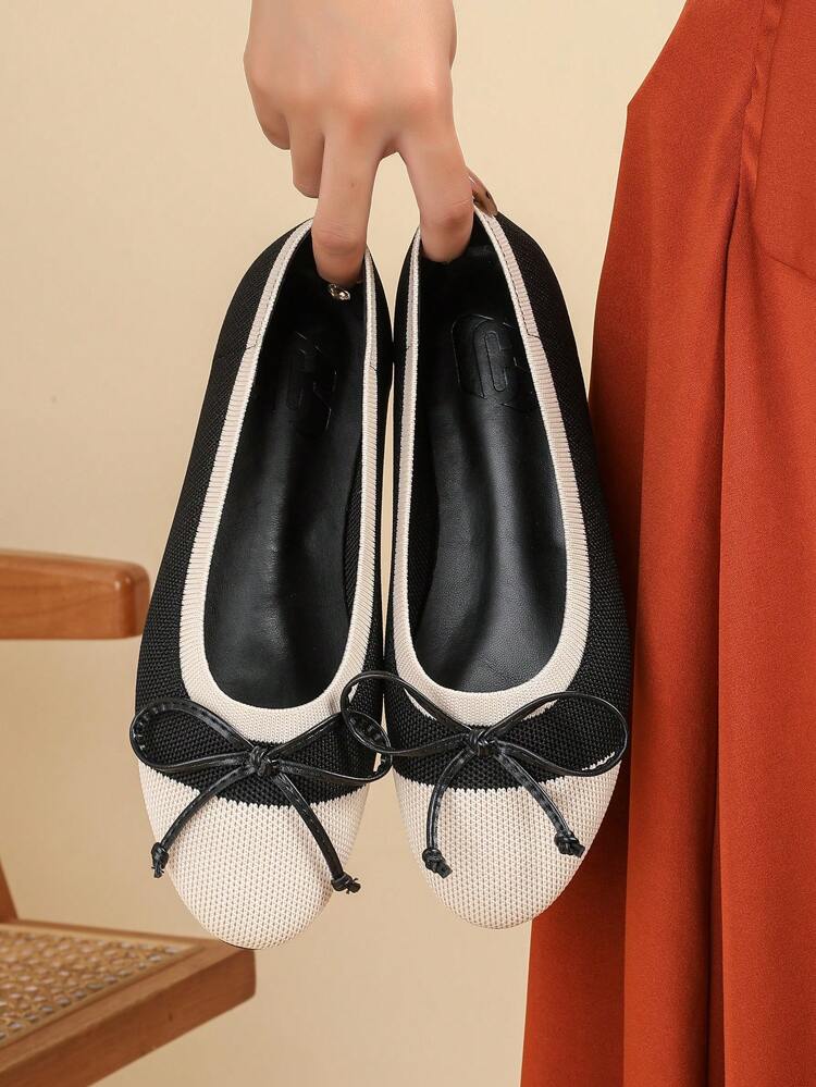 CUCCOO BASICS Women's Round Toe Comfortable Simple Casual Flat Shoes Valentines