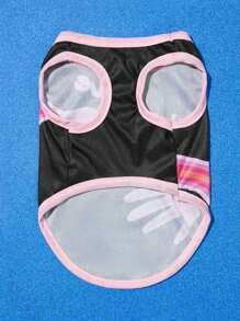 PETSIN 宠物猫/狗“拥抱我”时尚字母印花背心，男女通用