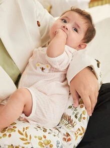 Cozy Pixies 1 pieza Almohada de maternidad y lactancia suave y cómoda con estampado de lactancia, que ayuda a dormir y protege la leche materna